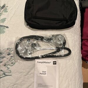 Black Stethoscope with Case